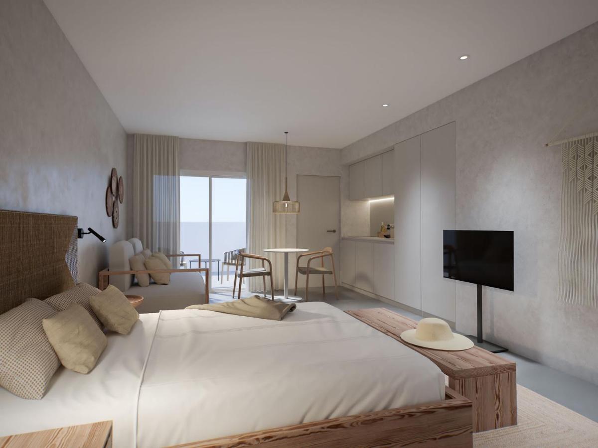 Apartahotel Arcos de Formentera Es Pujols Bagian luar foto